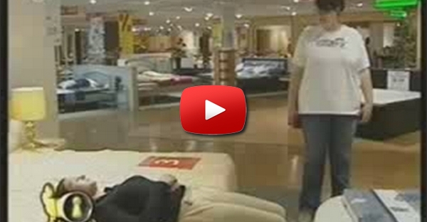 Water Bed Candid Camera